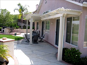 Residential Patio Gutters, Orange, CA